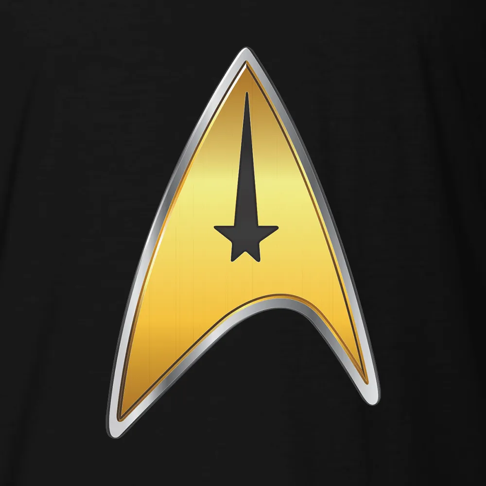 Star Trek: Strange New Worlds Logo Adult Short Sleeve T-Shirt sold by MTV product image thumbnail 2