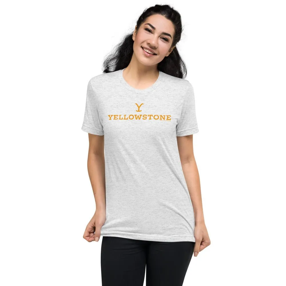 Yellowstone Y Logo Adult Tri-Blend T-Shirt sold by MTV product image thumbnail 5