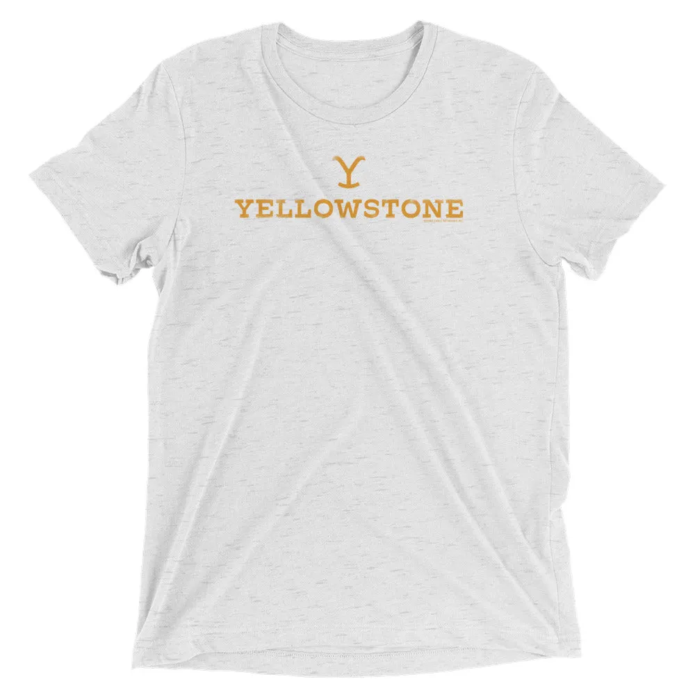 Yellowstone Y Logo Adult Tri-Blend T-Shirt sold by MTV product image thumbnail 4