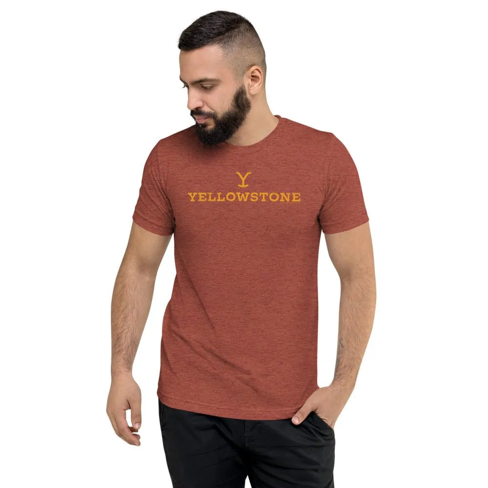 Yellowstone Y Logo Adult Tri-Blend T-Shirt sold by MTV product image thumbnail 3