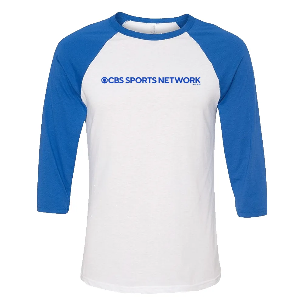 CBS Sports Network Logo 3/4 Sleeve Baseball T-Shirt sold by MTV product image thumbnail 4