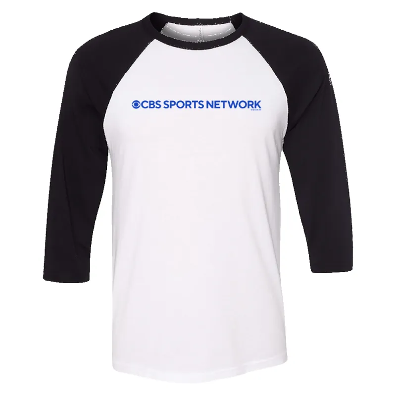 CBS Sports Network Logo 3/4 Sleeve Baseball T-Shirt sold by MTV