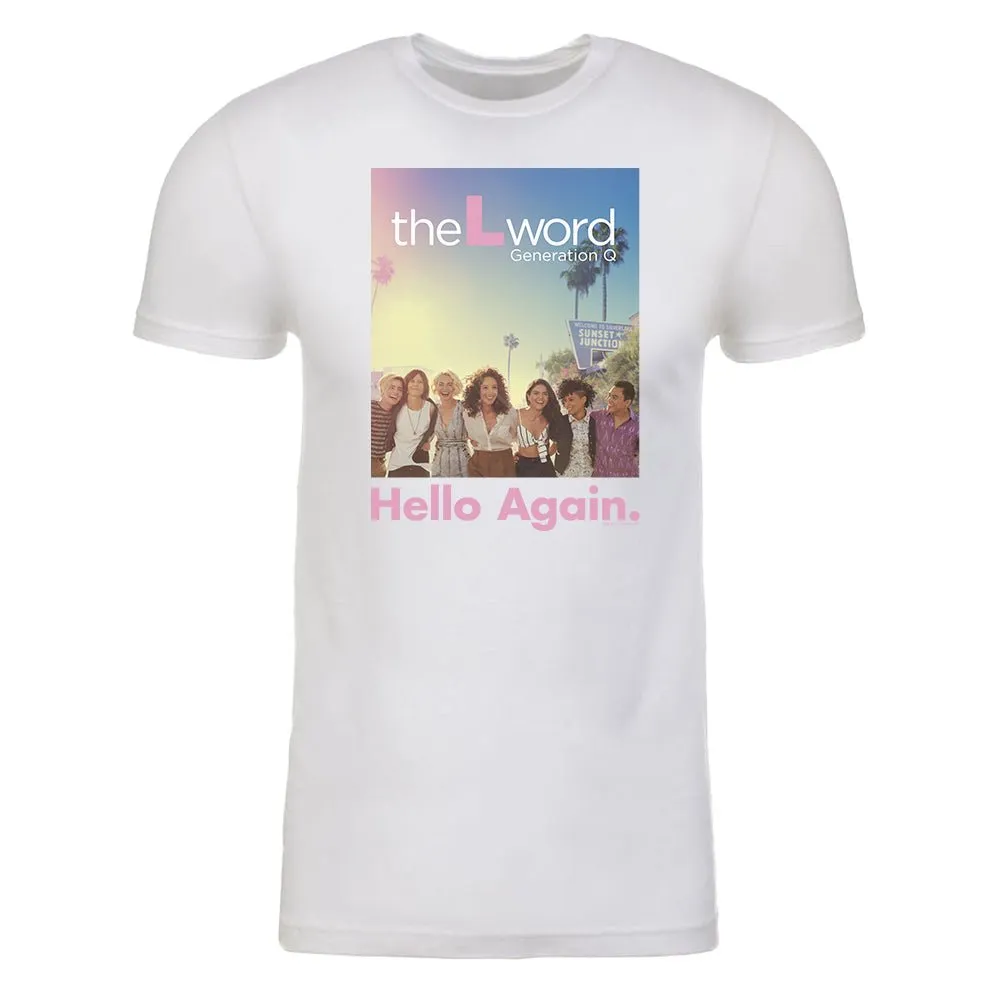 The L Word: Generation Q Hello Again Adult Short Sleeve T-Shirt sold by MTV product image thumbnail 3
