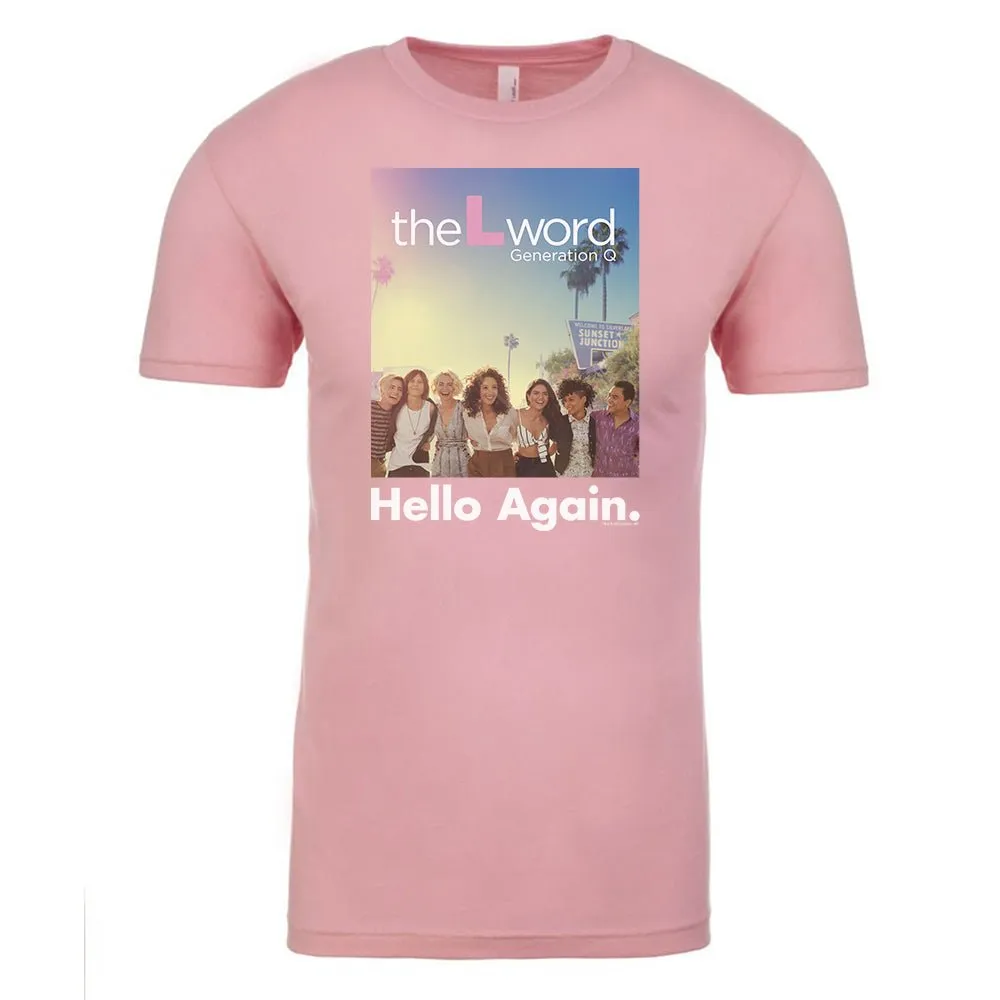 The L Word: Generation Q Hello Again Adult Short Sleeve T-Shirt sold by MTV product image thumbnail 2