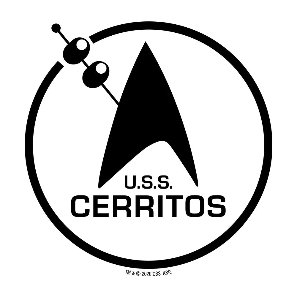 Star Trek: Lower Decks Cerritos Bar Logo Women's Short Sleeve T-Shirt sold by MTV product image thumbnail 2