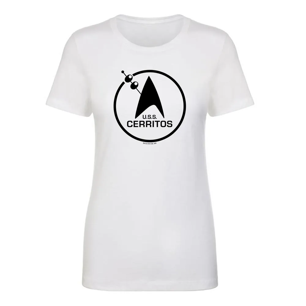 Star Trek: Lower Decks Cerritos Bar Logo Women's Short Sleeve T-Shirt sold by MTV product image thumbnail 3