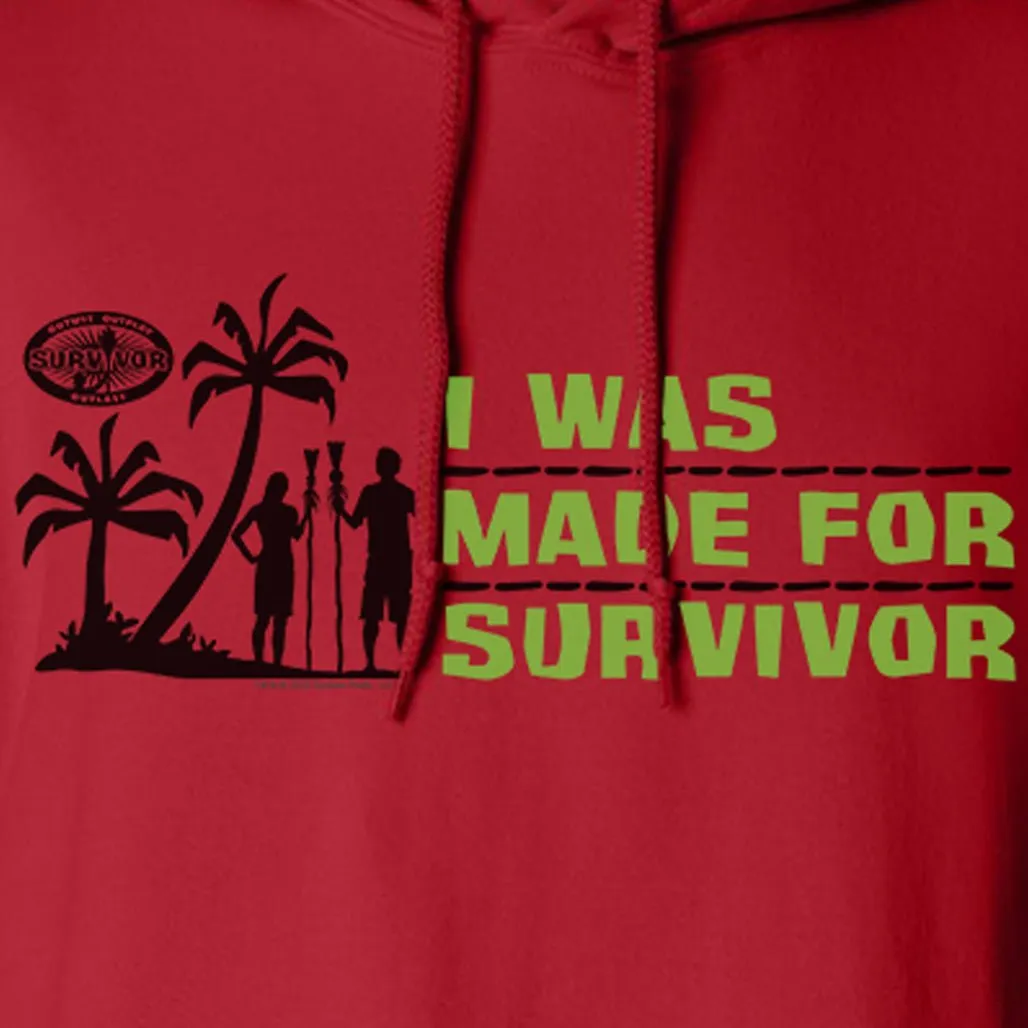 Survivor I Was Made For Survivor Fleece Hooded Sweatshirt sold by MTV product image thumbnail 2
