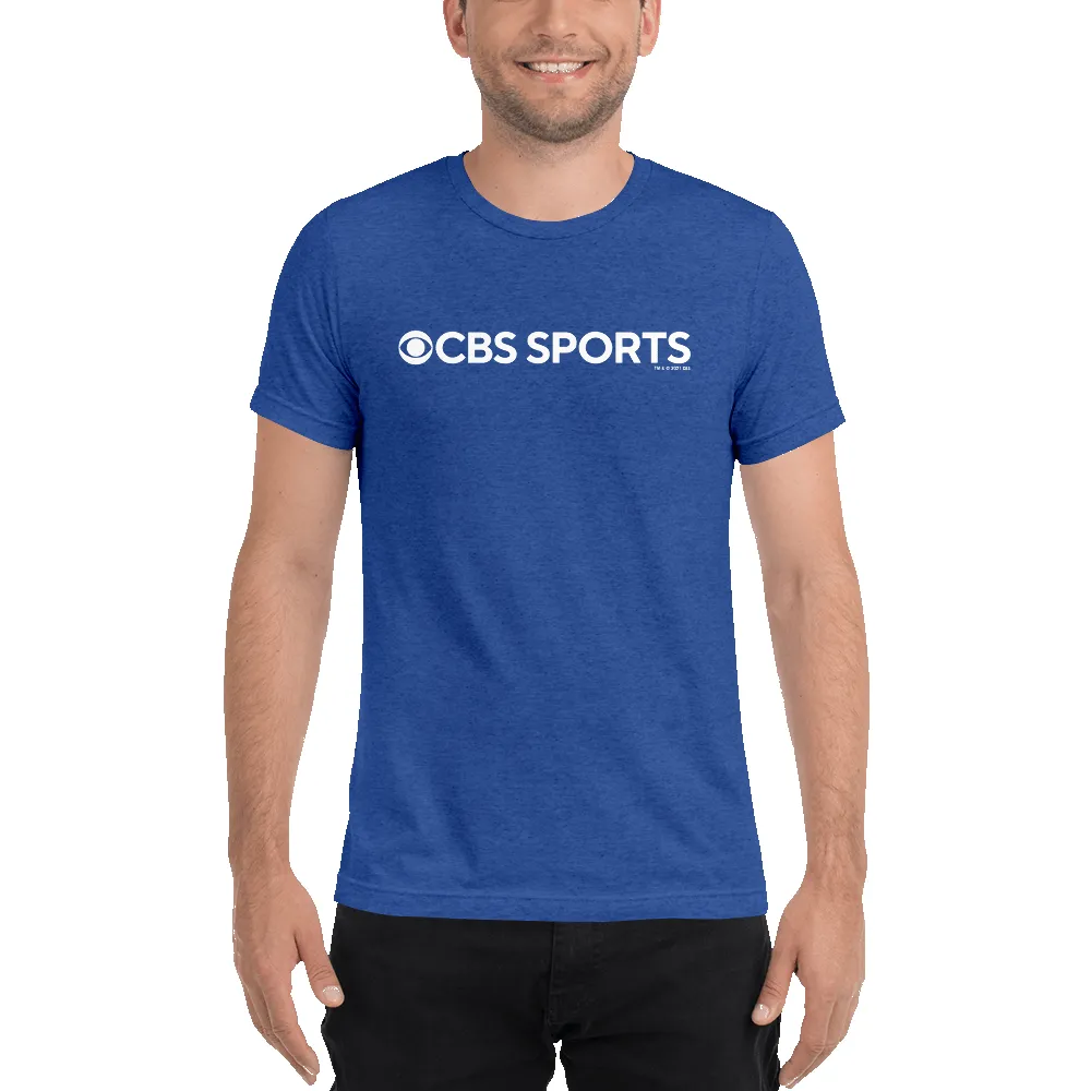CBS Sports Logo Unisex Tri-Blend T-Shirt sold by MTV product image thumbnail 5