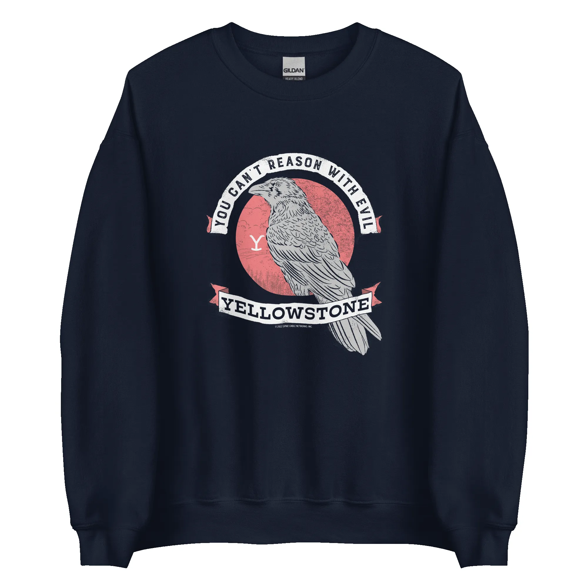Yellowstone Can't Reason With Evil Crewneck Sweatshirt sold by MTV product image thumbnail 3