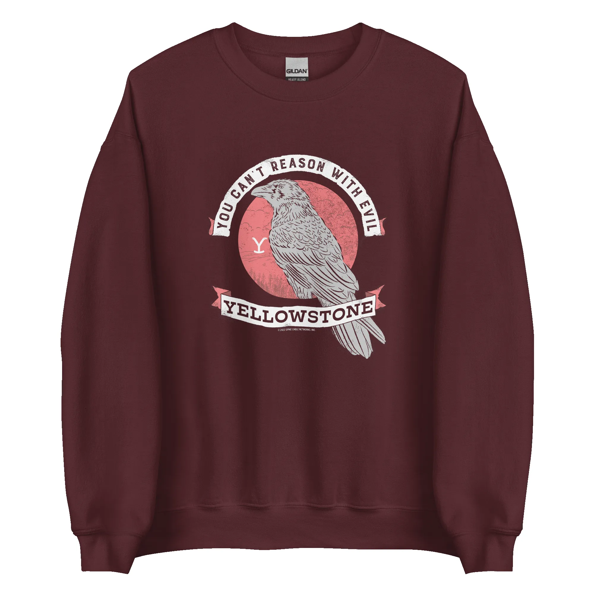 Yellowstone Can't Reason With Evil Crewneck Sweatshirt sold by MTV product image thumbnail 2