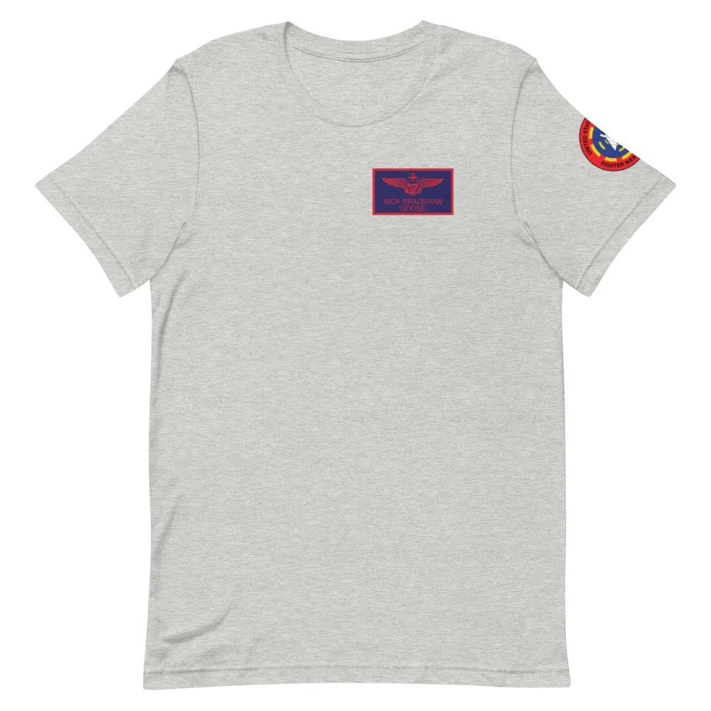 Top Gun Goose Badge Unisex Premium T-Shirt sold by MTV