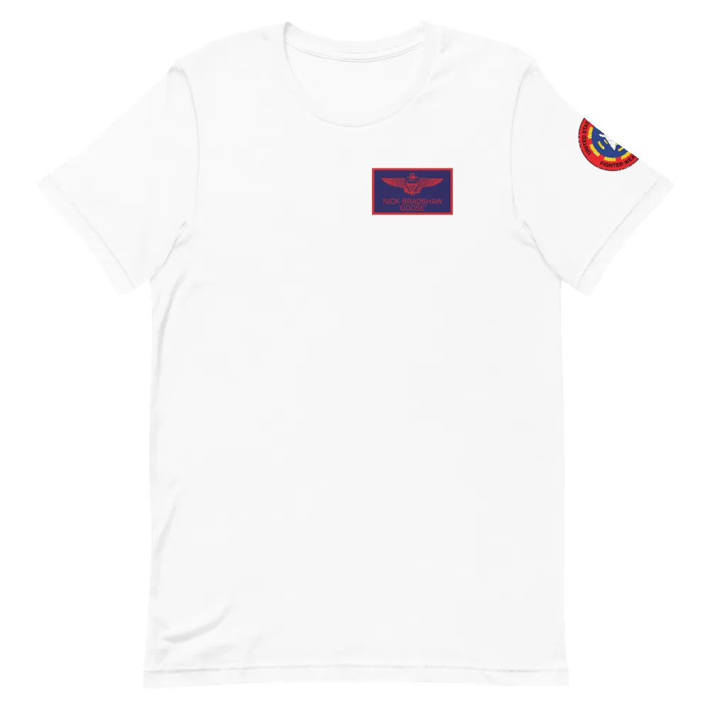 Top Gun Goose Badge Unisex Premium T-Shirt sold by MTV product image thumbnail 4