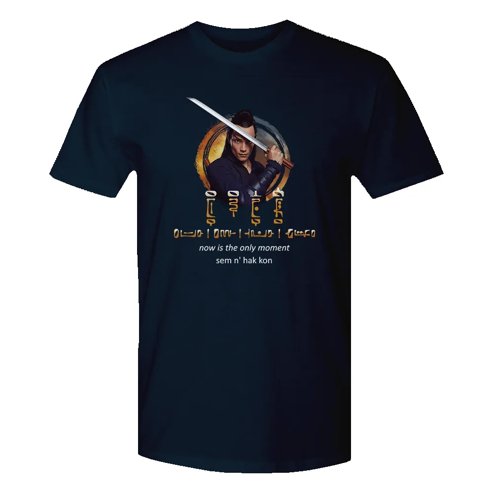 Star Trek: Picard Elnor Now Is The Only Moment Adult Short Sleeve T-Shirt sold by MTV product image thumbnail 3