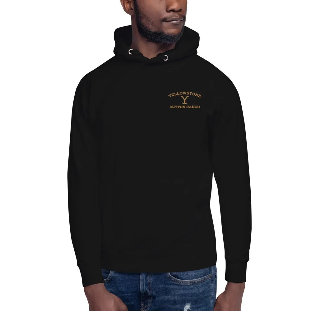 Yellowstone Dutton Ranch Embroidered Unisex Hoodie sold by MTV product image thumbnail 2