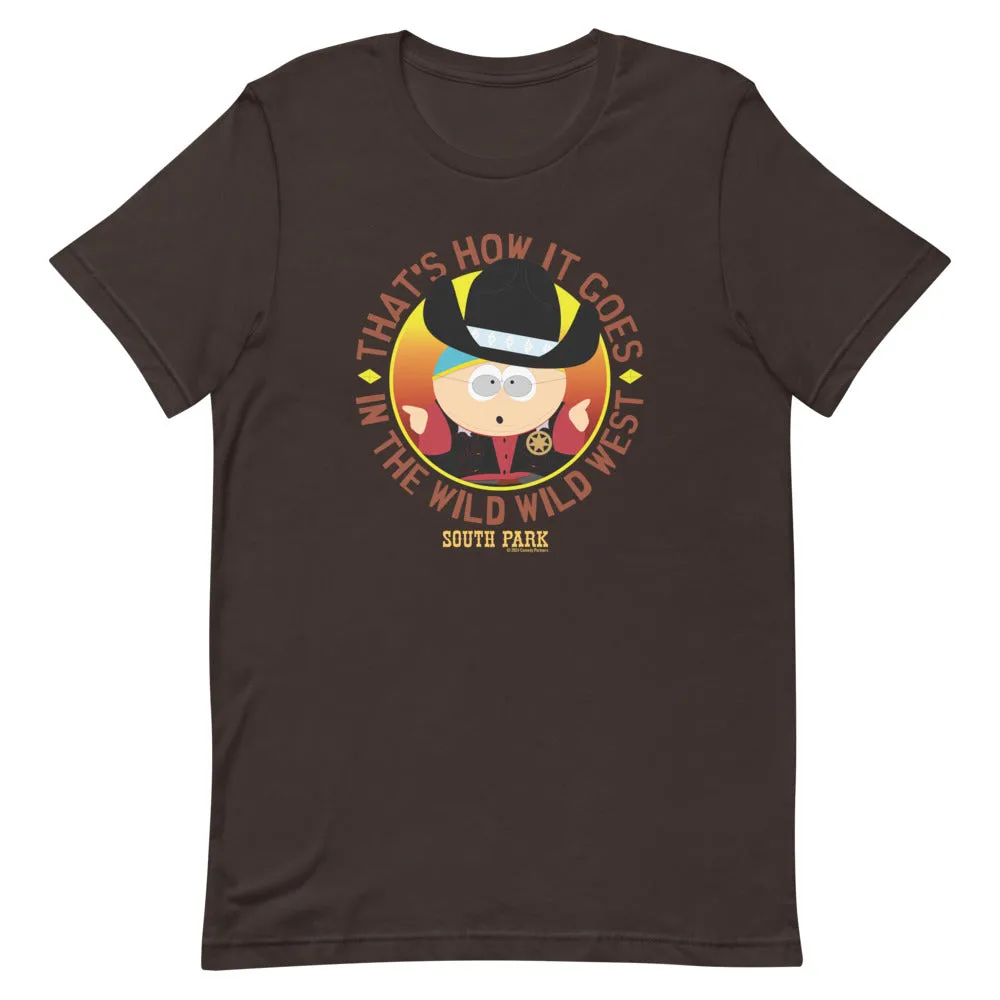 South Park Cartman Wild West Unisex T-Shirt sold by MTV