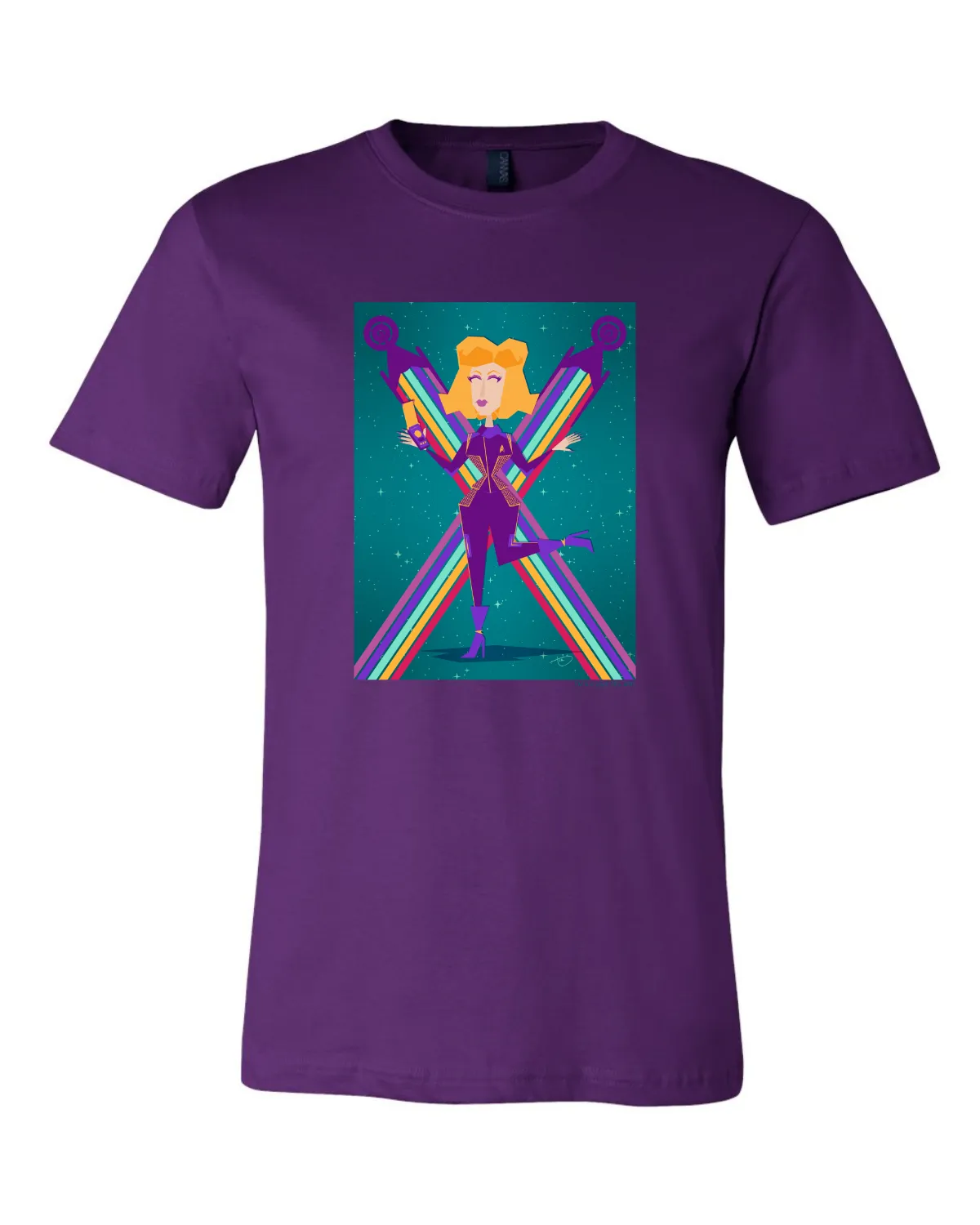 Star Trek: Discovery Artist Spotlight: Rob DeHart The Fiercest Frontier Adult Short Sleeve T-Shirt sold by MTV