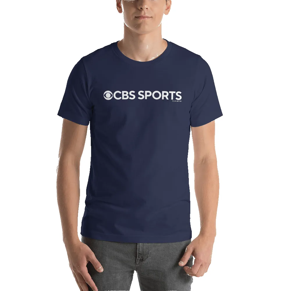 CBS Sports Logo LOGO Adult Short Sleeve T-Shirt sold by MTV product image thumbnail 3