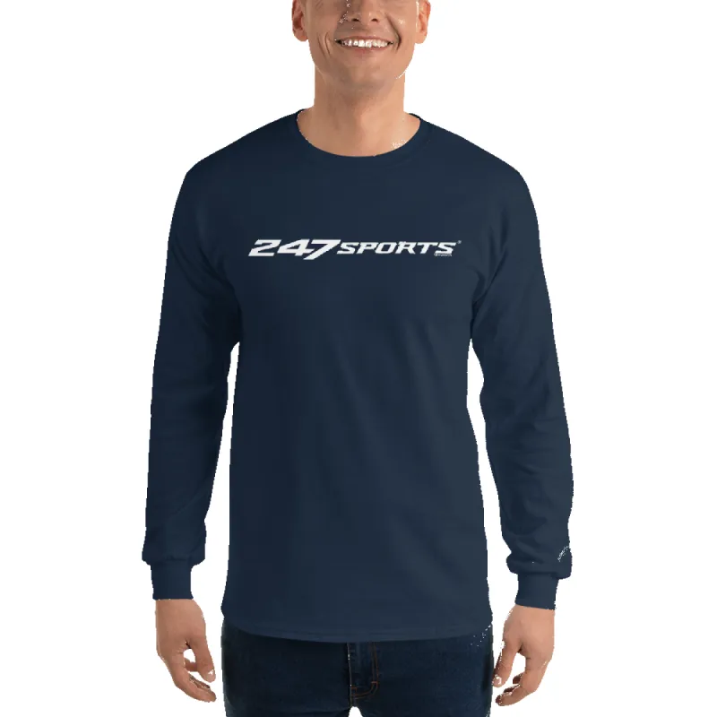 247Sports Logo White Adult Long Sleeve T-Shirt sold by MTV