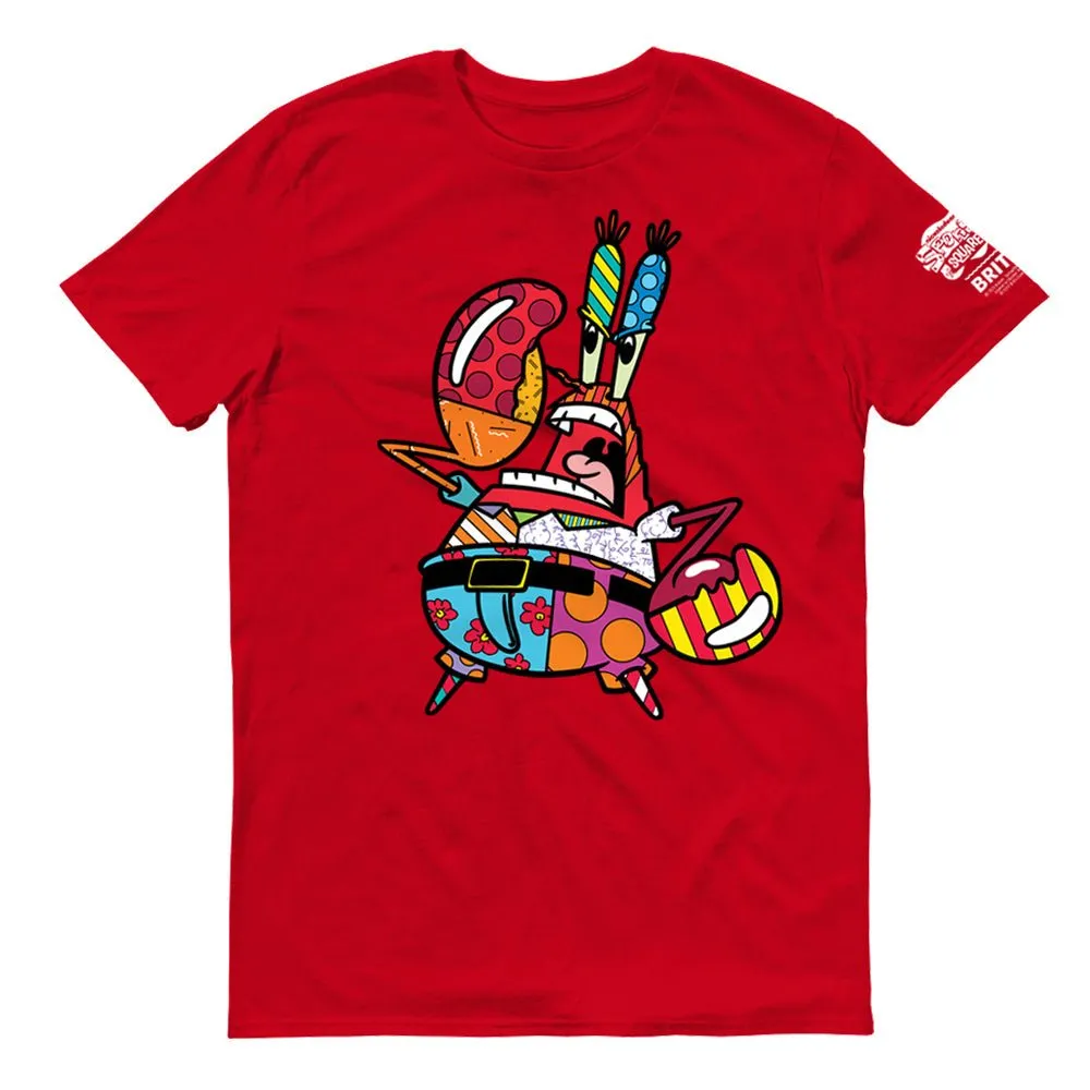 Mr. Krabs Britto Adult Short Sleeve T-Shirt sold by MTV product image thumbnail 3