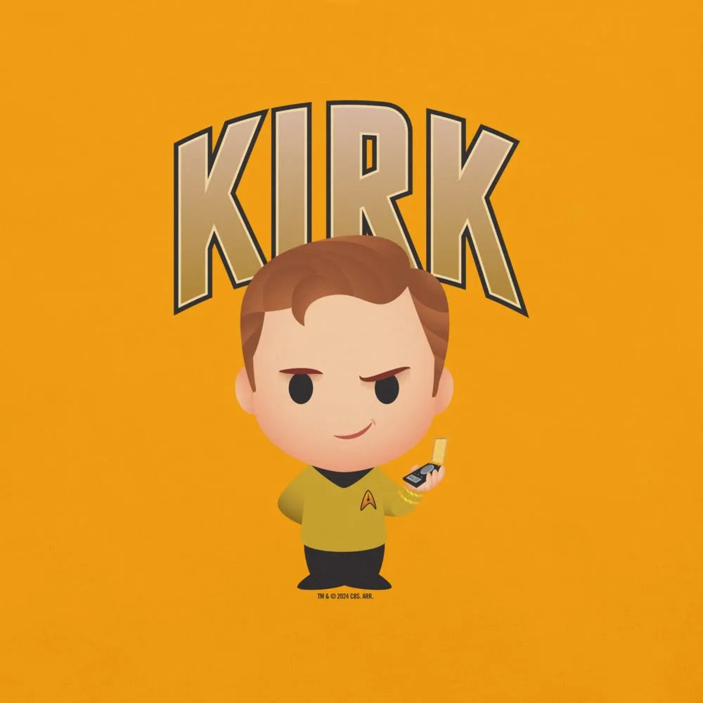 Star Trek: The Original Series Chibi Kirk Unisex T-Shirt sold by MTV product image thumbnail 2