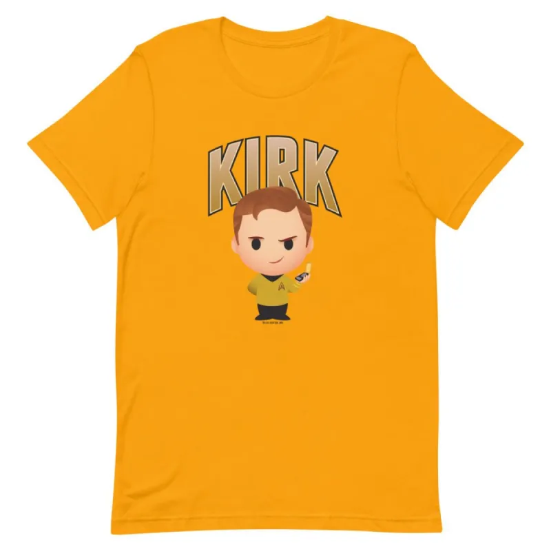 Star Trek: The Original Series Chibi Kirk Unisex T-Shirt sold by MTV