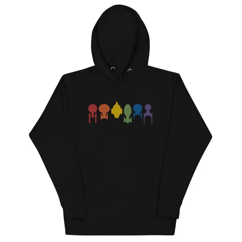 Star Trek U.S.S. Enterprise Embroidered Hoodie sold by MTV