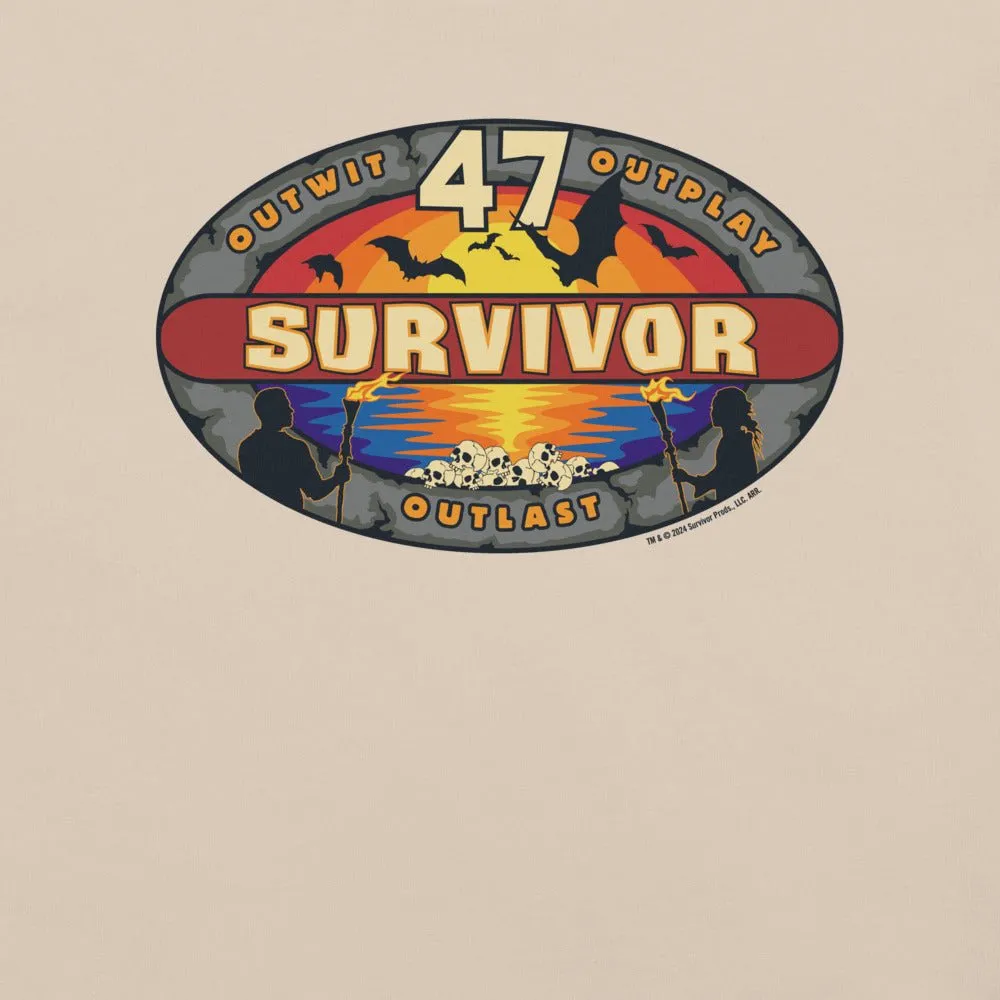 Survivor Season 47 Logo Unisex T-Shirt sold by MTV product image thumbnail 3