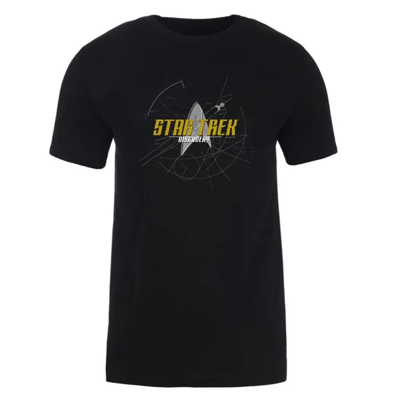Star Trek: Discovery Logo Sketch Adult Short Sleeve T-Shirt sold by MTV