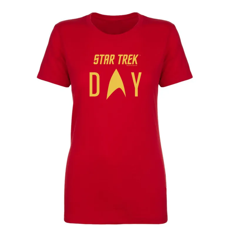 Star Trek Day Logo Women's Short Sleeve T-Shirt sold by MTV