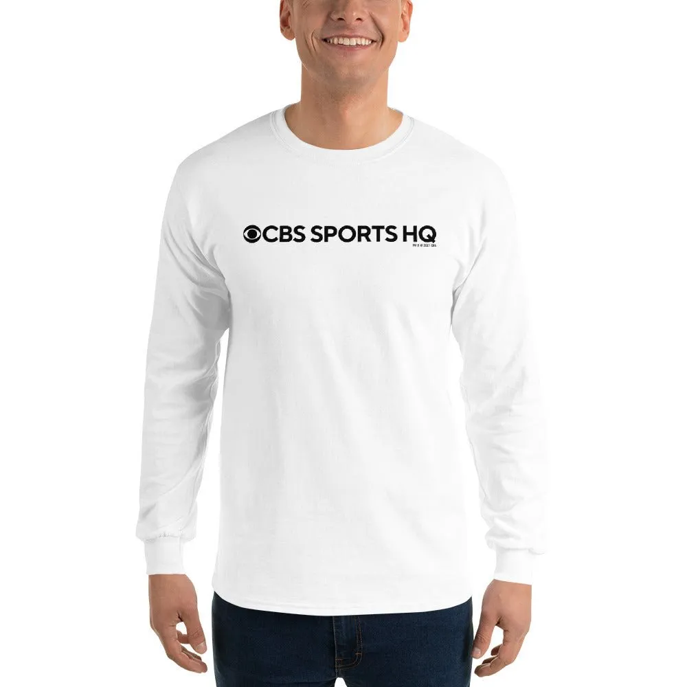 CBS Sports HQ Logo Adult Long Sleeve T-Shirt sold by MTV product image thumbnail 3