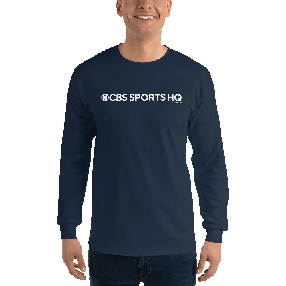 CBS Sports HQ Logo Adult Long Sleeve T-Shirt sold by MTV product image thumbnail 2
