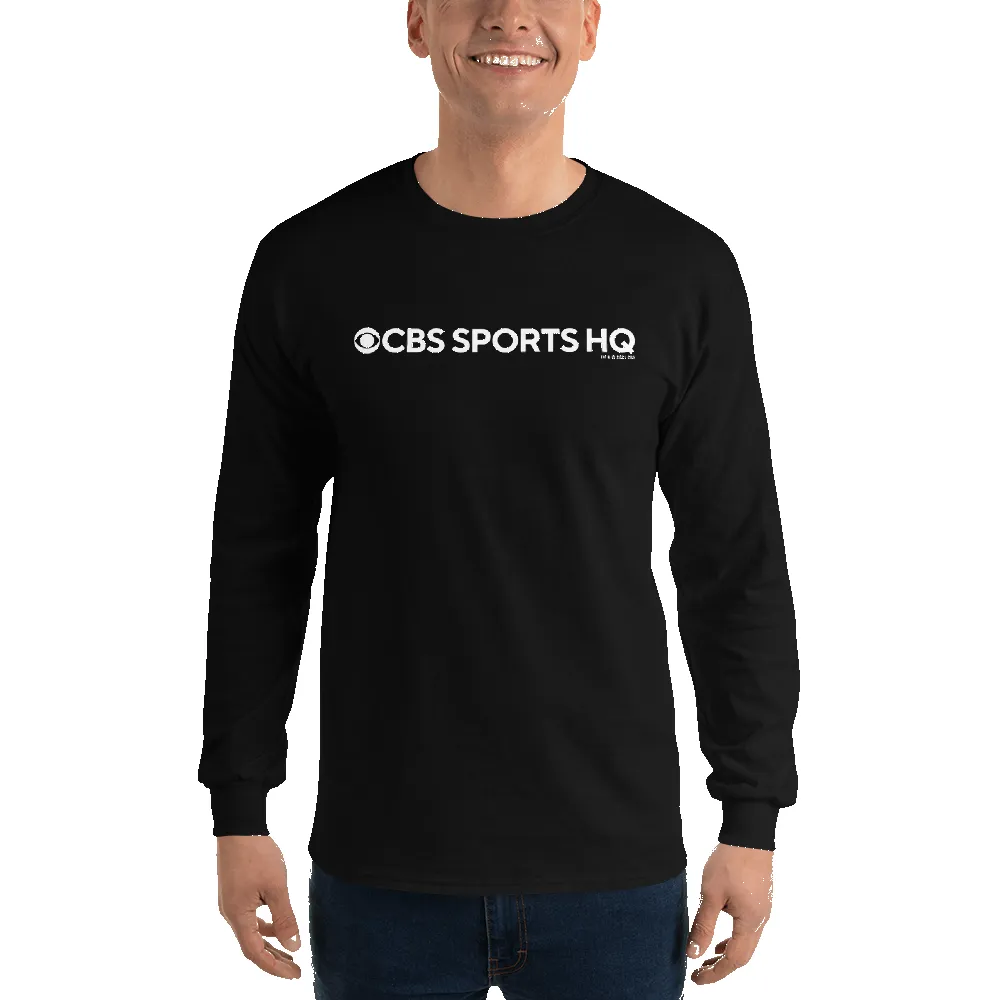 CBS Sports HQ Logo Adult Long Sleeve T-Shirt sold by MTV