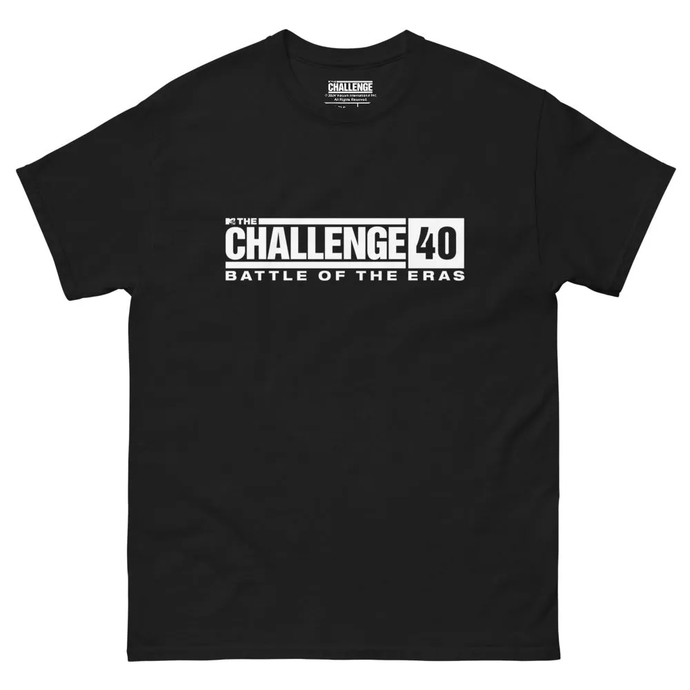 The Challenge Season 40 Battle of the Eras Logo T-Shirt sold by MTV