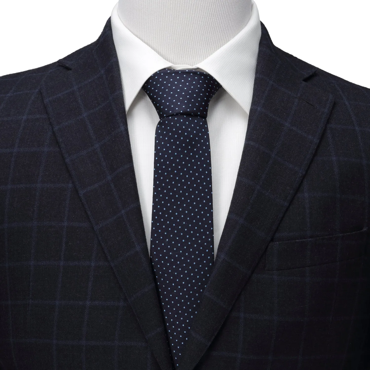 Star Trek Enterprise Dot Blue Men's Tie sold by MTV