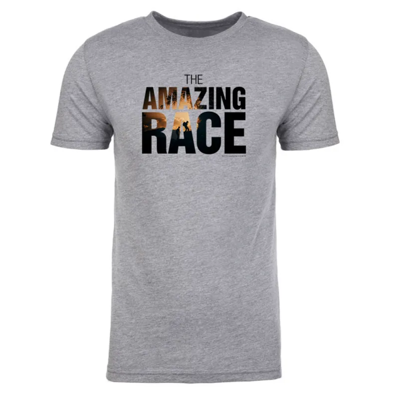 The Amazing Race Color Logo Men's Tri-Blend T-Shirt sold by MTV