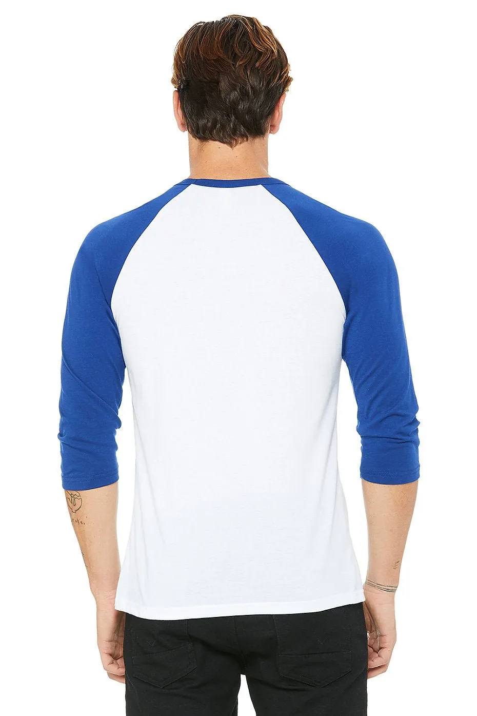 CBS Sports Logo 3/4 Sleeve Baseball T-Shirt sold by MTV product image thumbnail 4