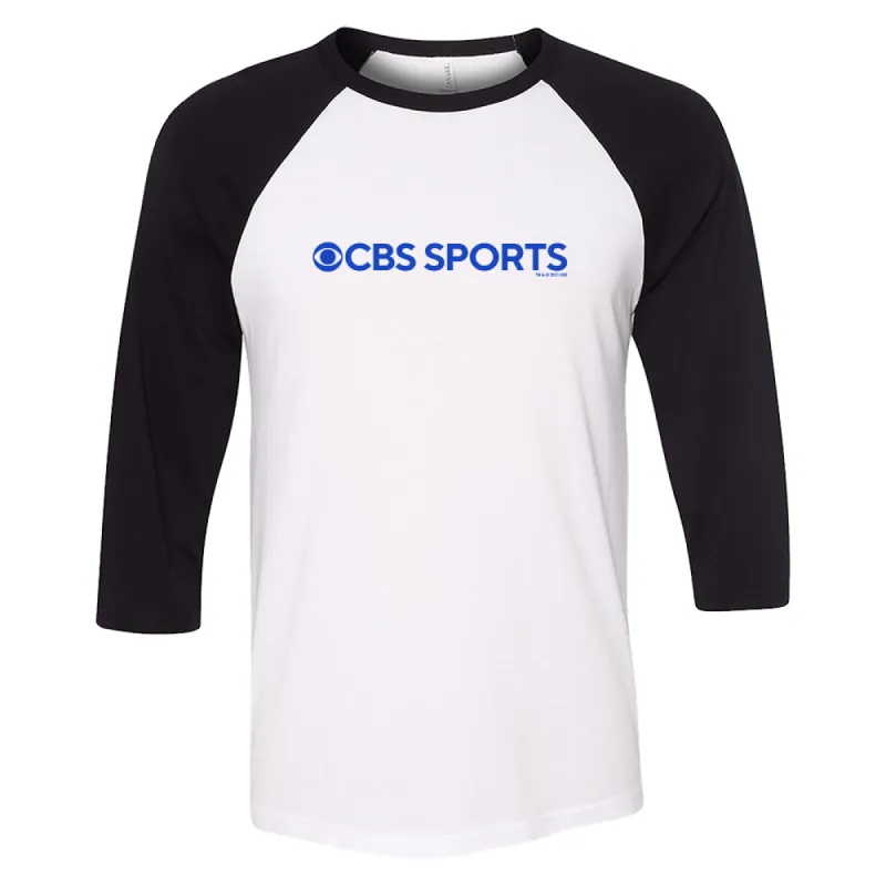 CBS Sports Logo 3/4 Sleeve Baseball T-Shirt sold by MTV