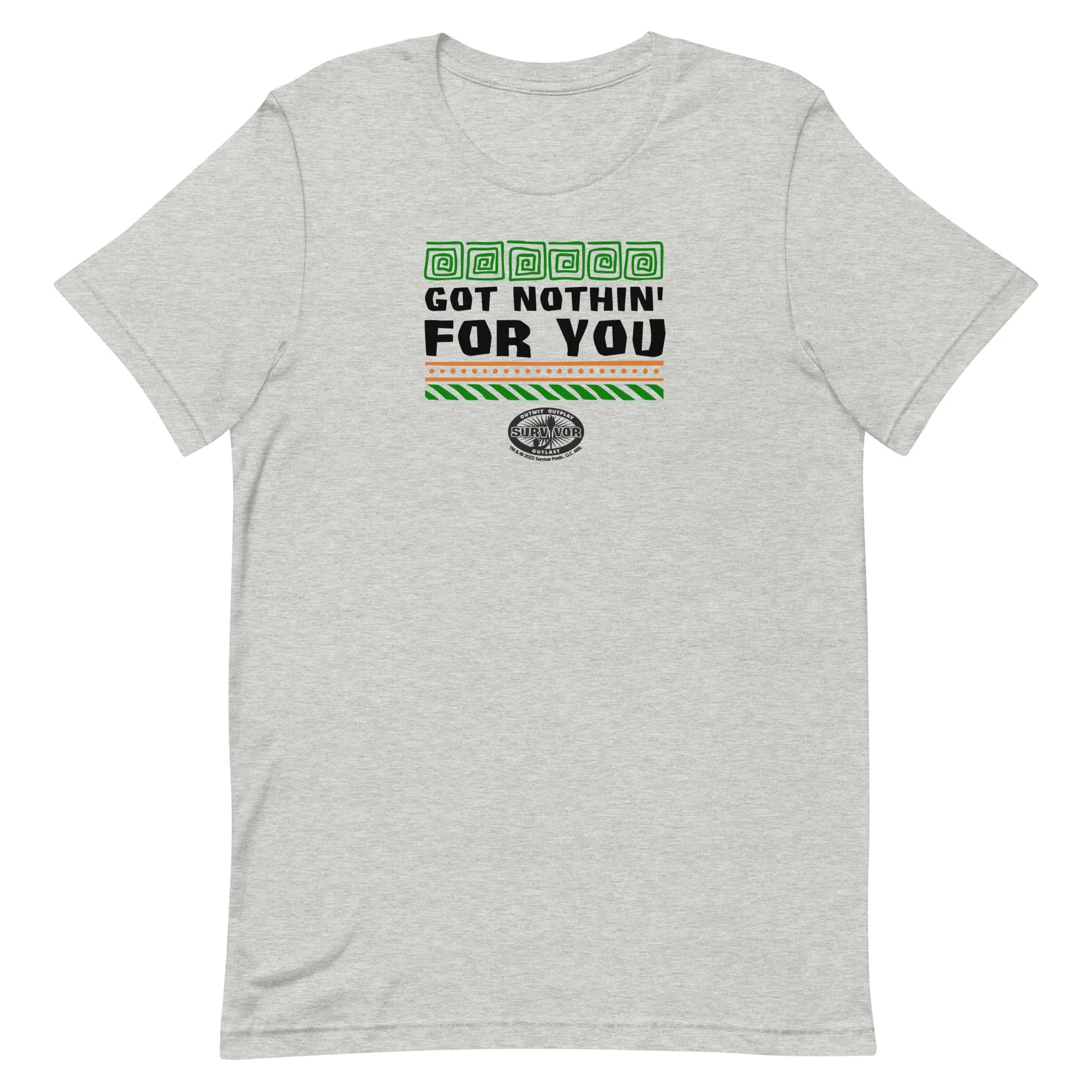 Survivor Got Nothin' For You Unisex Premium T-Shirt sold by MTV