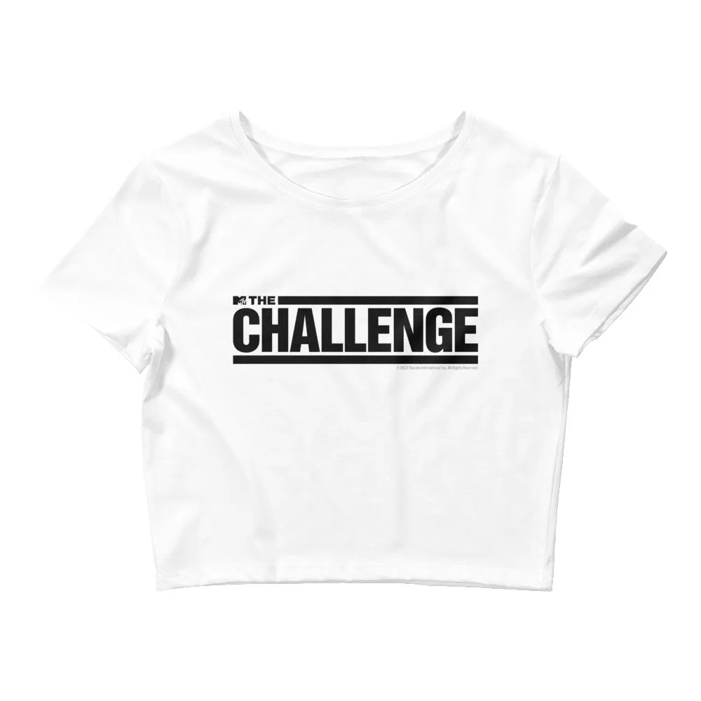 The Challenge Logo Women's Crop T-Shirt sold by MTV