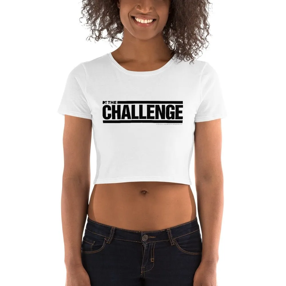 The Challenge Logo Women's Crop T-Shirt sold by MTV product image thumbnail 2