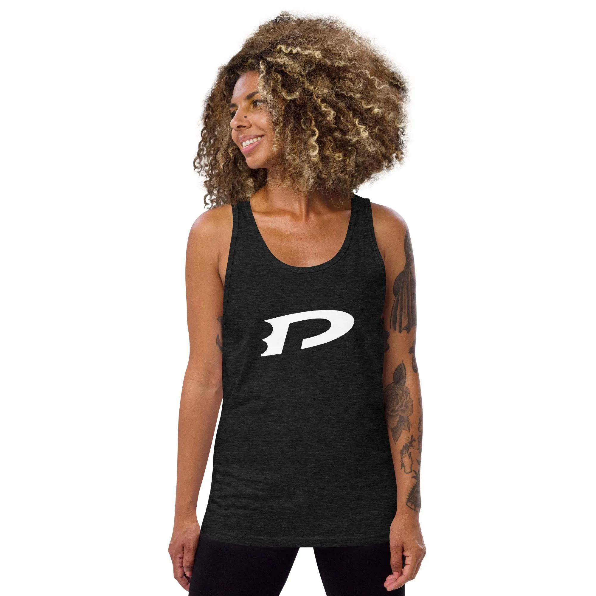 Danny Phantom Logo Adult Tank Top sold by MTV product image thumbnail 3