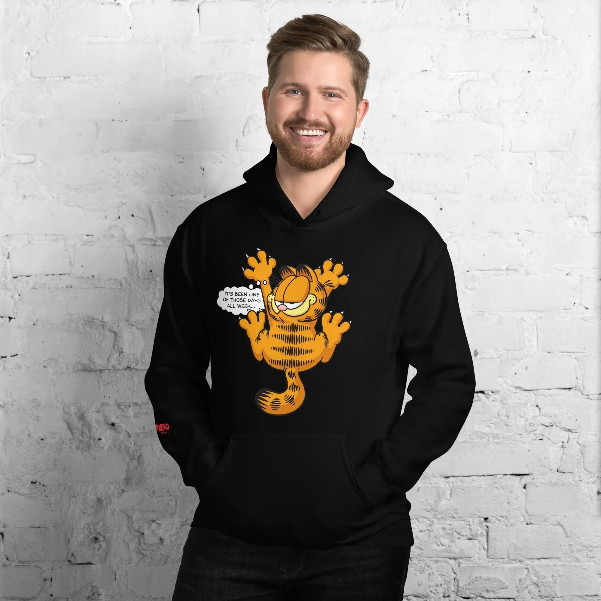 Garfield One Of Those Days Hooded Sweatshirt sold by MTV product image thumbnail 5