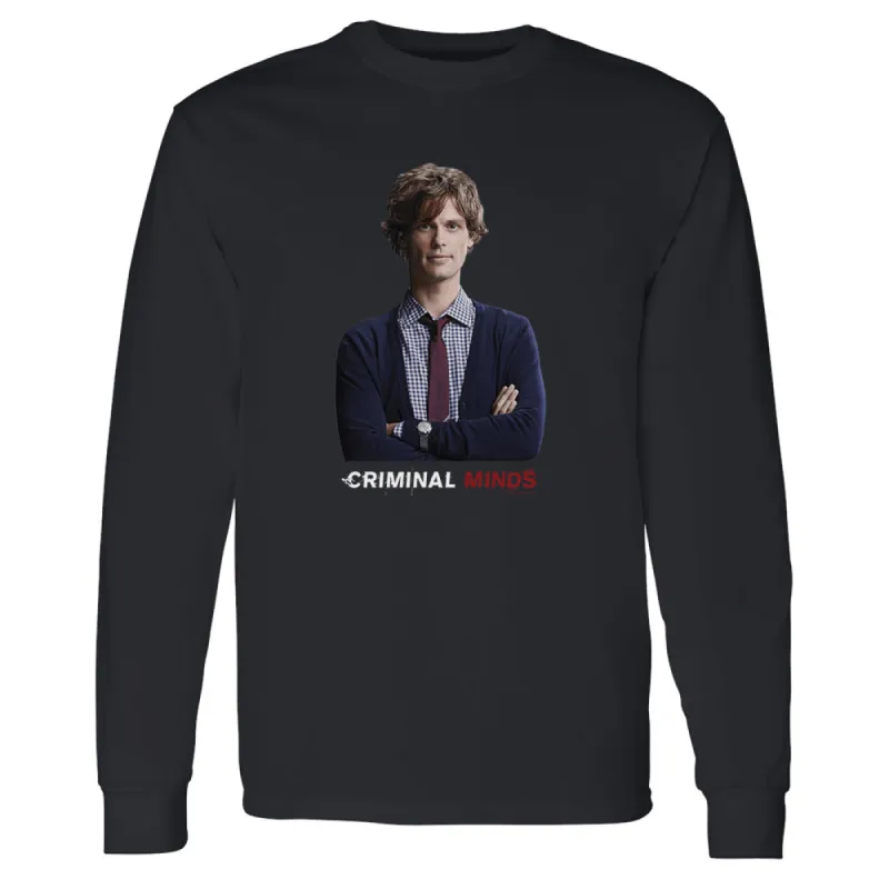 Criminal Minds Spencer Reid Adult Long Sleeve T-Shirt sold by MTV