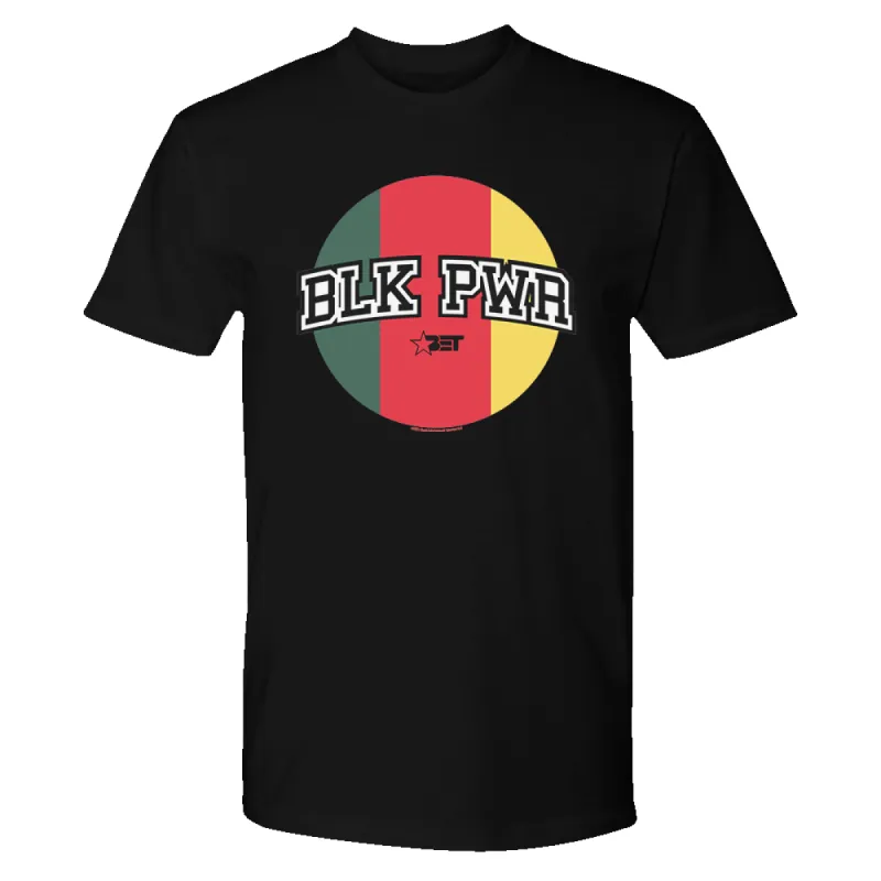 BET BLK PWR Adult Short Sleeve T-Shirt sold by MTV