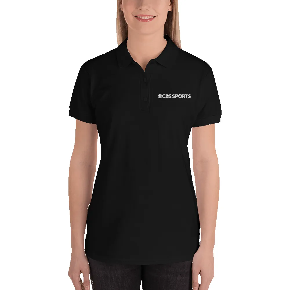 CBS Sports Logo Women's Polo Shirt sold by MTV