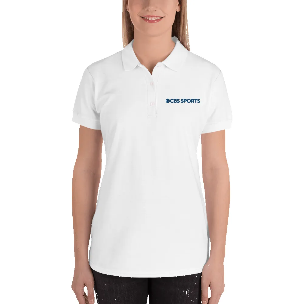 CBS Sports Logo Women's Polo Shirt sold by MTV product image thumbnail 2
