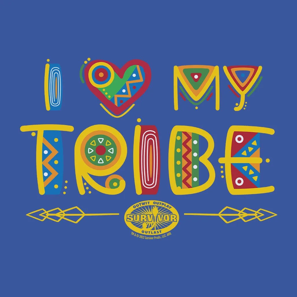 Survivor I Love My Tribe Mashup Fleece Hooded Sweatshirt sold by MTV product image thumbnail 2