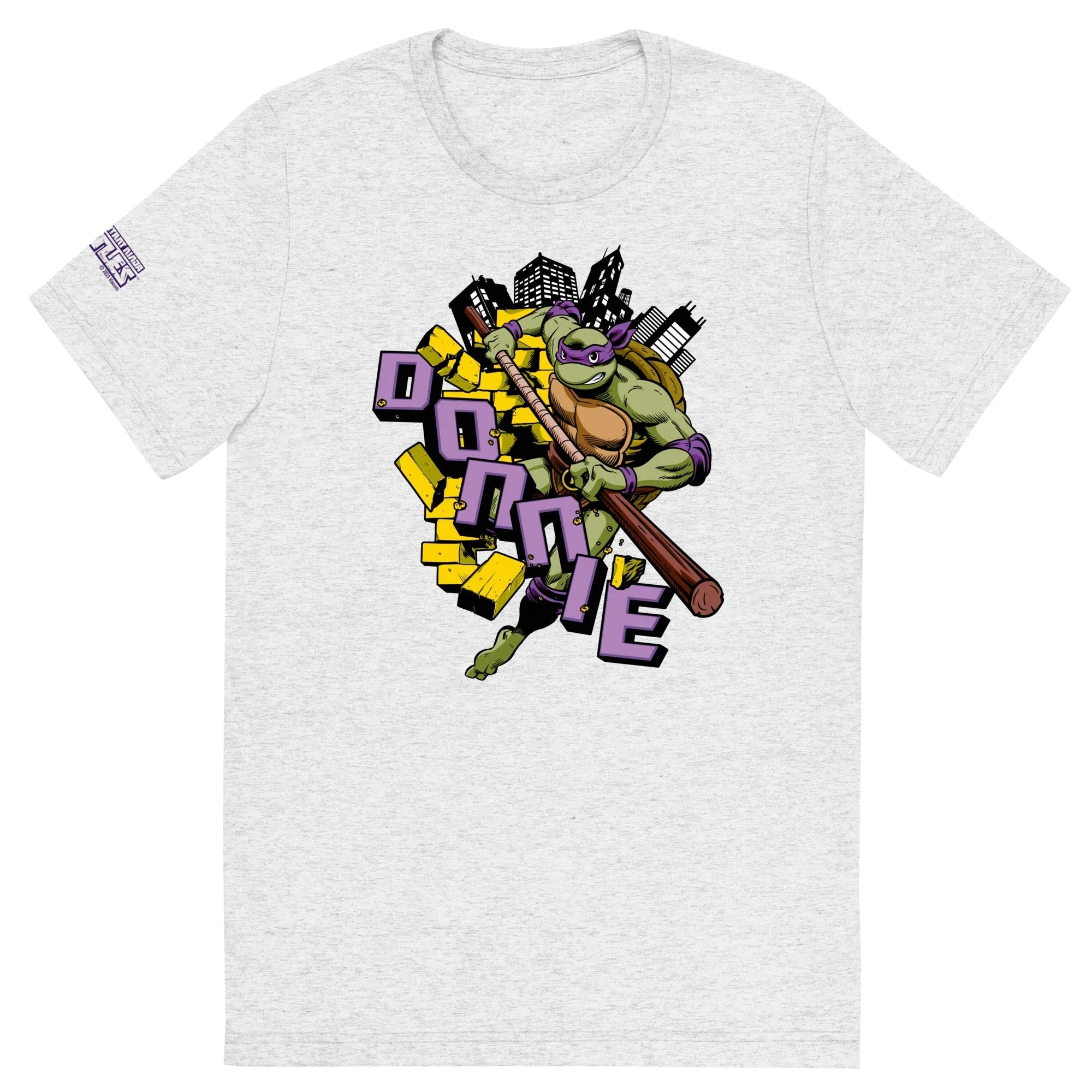 Teenage Mutant Ninja Turtles Donnie Unisex Tri-Blend T-Shirt sold by MTV product image thumbnail 4