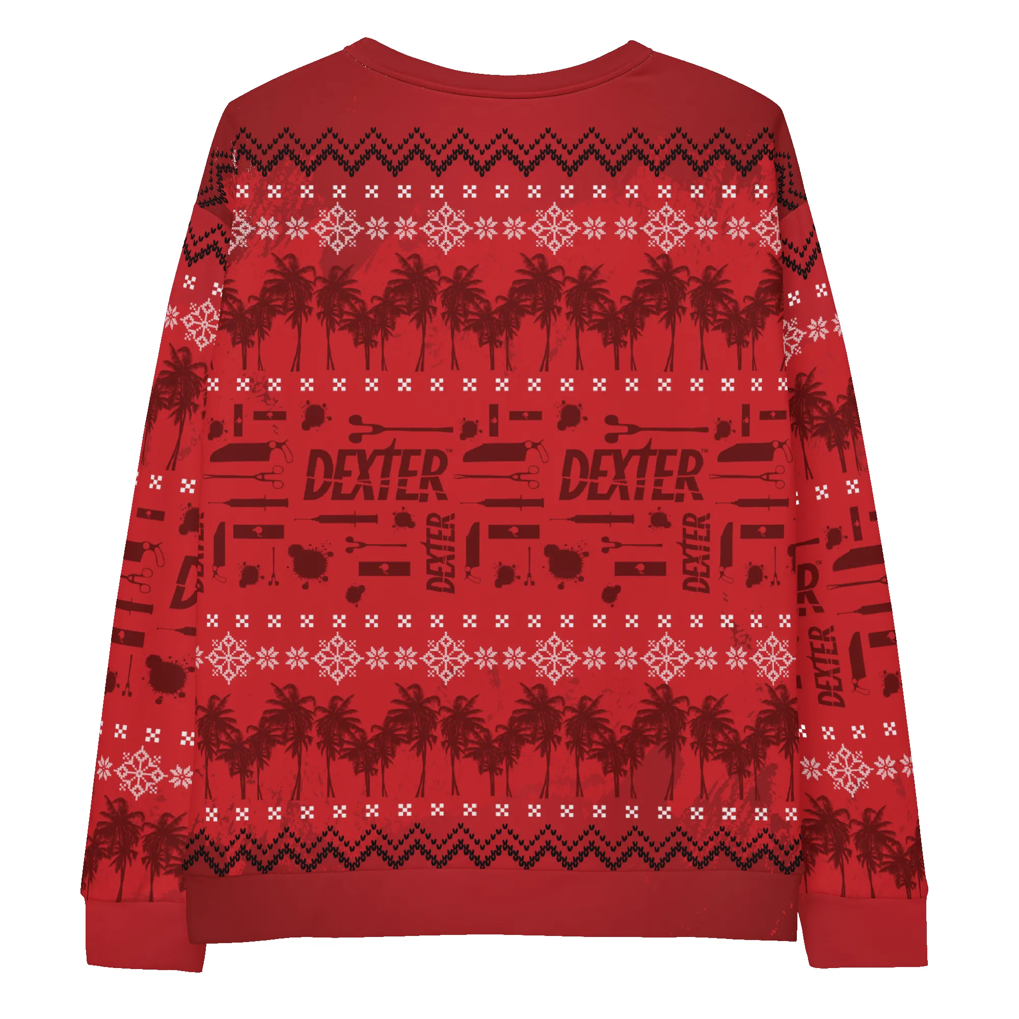Dexter Holiday Unisex Crew Neck Sweatshirt sold by MTV product image thumbnail 3