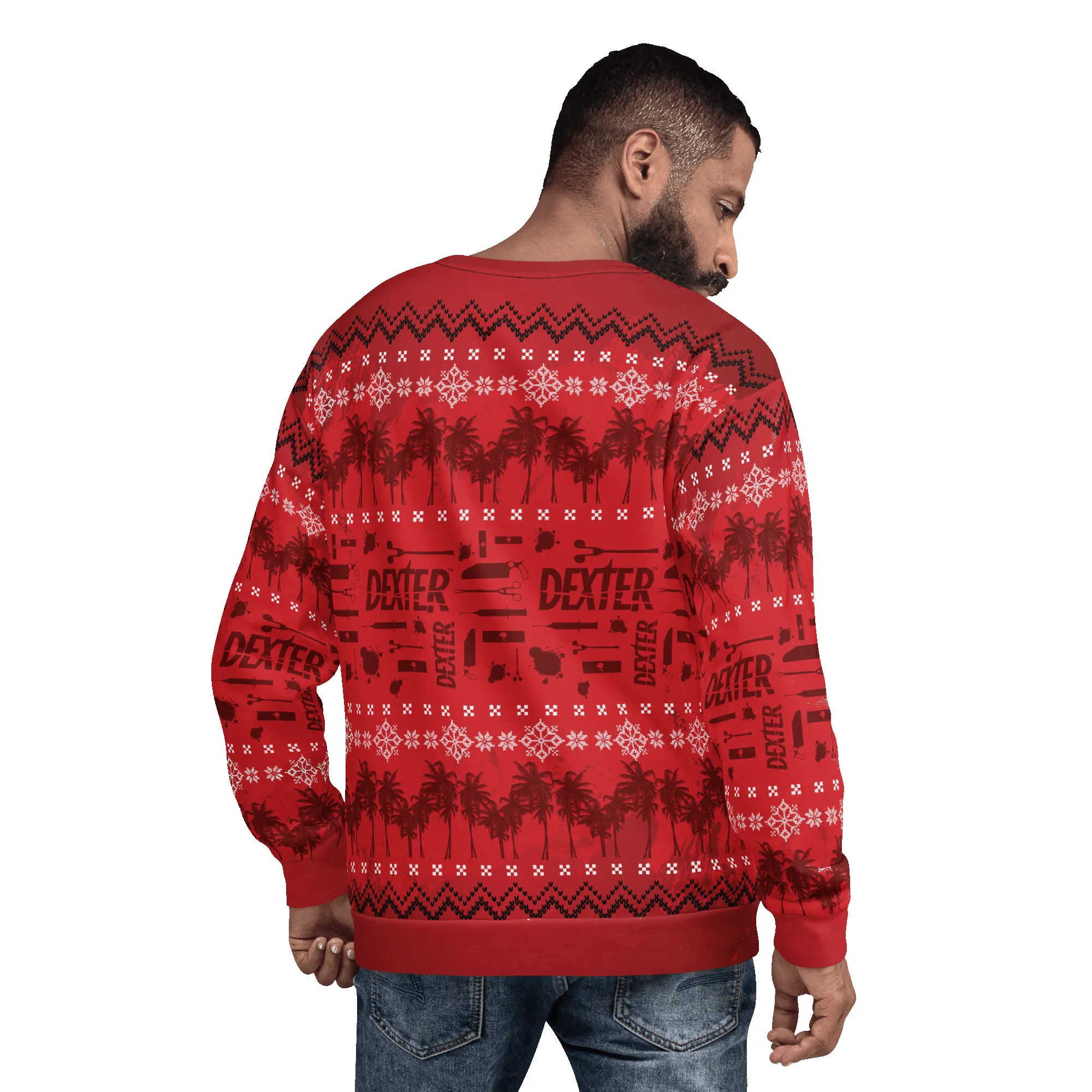 Dexter Holiday Unisex Crew Neck Sweatshirt sold by MTV product image thumbnail 5